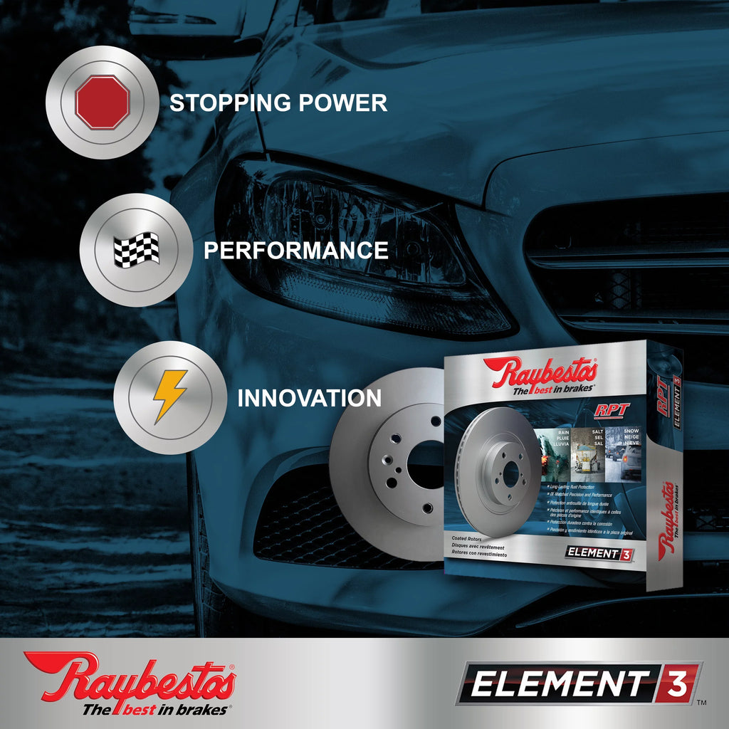 Raybestos Specialty Performance Rotors; 980524 Fits select: 2007-2012 MAZDA CX-7