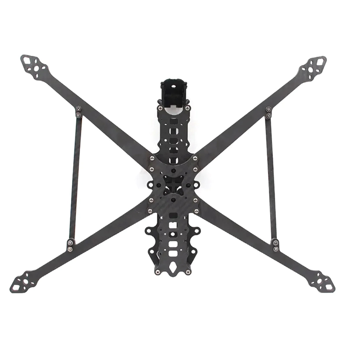 10 millimeter Carbon Fiber Frame for X Type Wheelbase 450mm; Compatible with 3110 3112 3115 Motor; 10 millimeter Propeller Remote Control FPV Freestyle Part