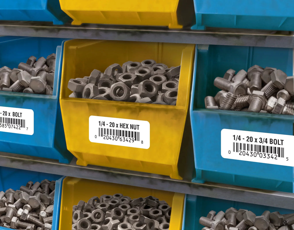 Avery Durable ID Labels; TrueBlock Technology; Permanent Adhesive; 2/3" x 1-3/4"; 3;000 Labels (61533)