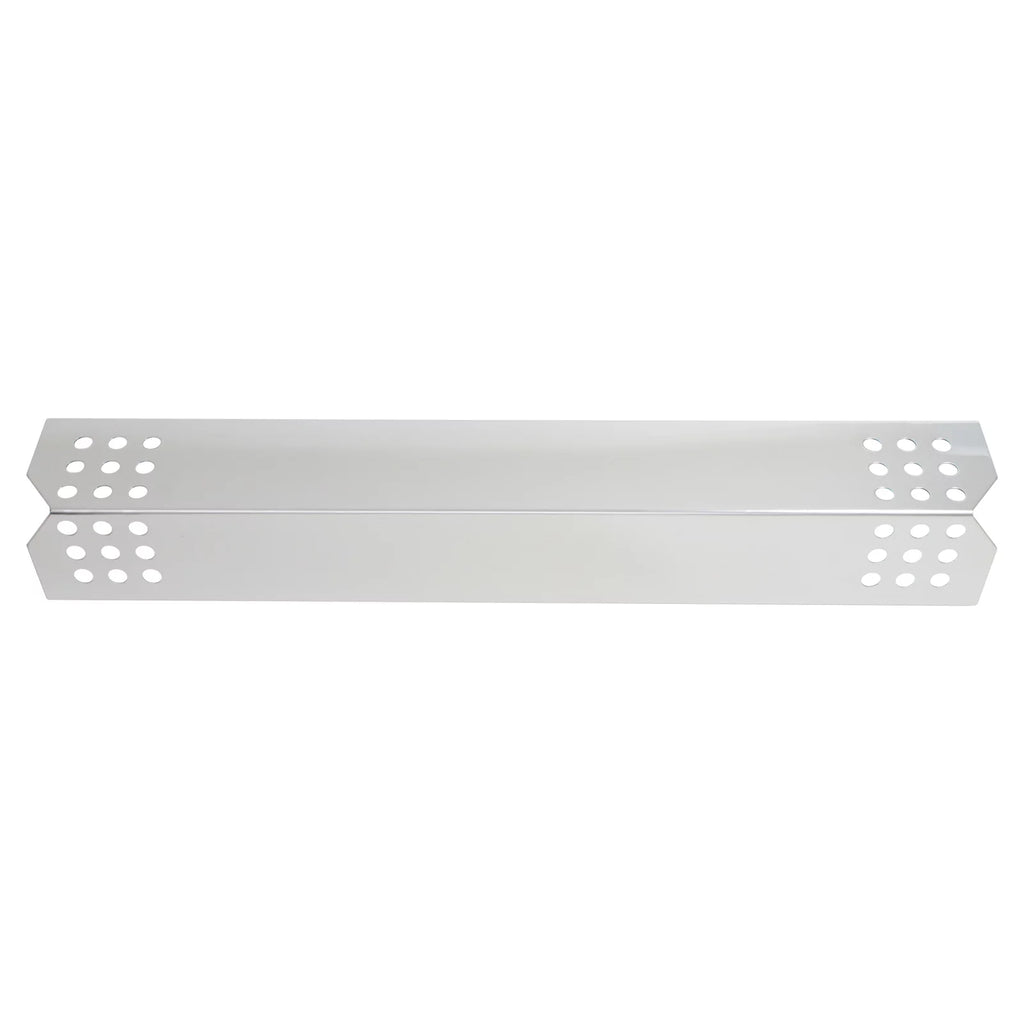 3-Pack BBQ Grill Heat Shield Plate Tent Replacement Parts for Nex 720-0336D - Compatible Barbeque Stainless Steel Flame Tamer; Guard; Deflector; Flavorizer Bar; Vaporizer Bar; Burner Cover 16 1/8"