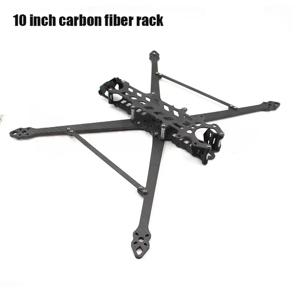 10 millimeter Carbon Fiber Frame for X Type Wheelbase 450mm; Compatible with 3110 3112 3115 Motor; 10 millimeter Propeller Remote Control FPV Freestyle Part