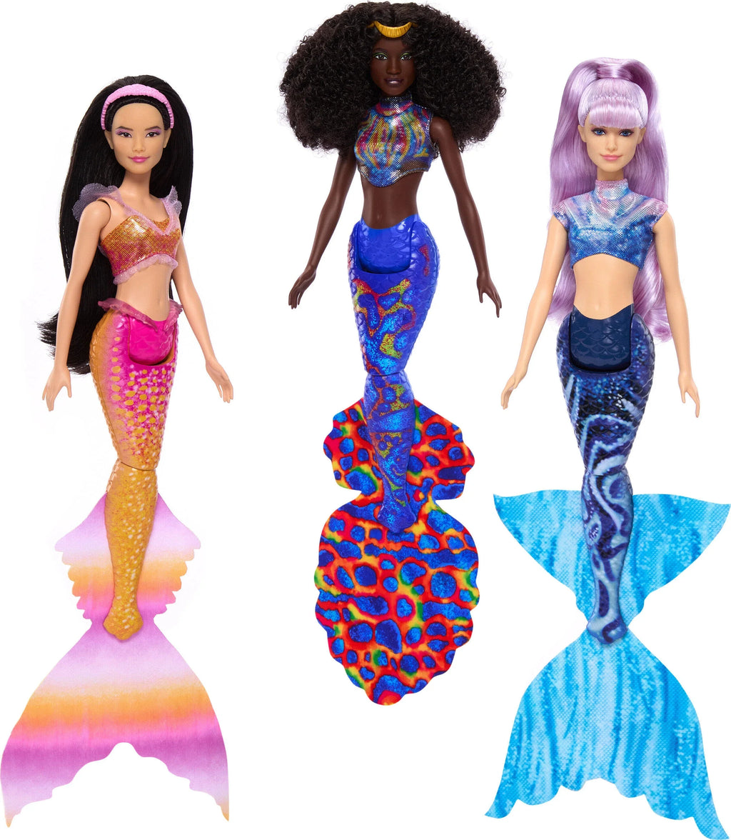 Disney The Little Mermaid Ultimate Ariel Sisters Doll 7-Pack; Set with 7 Fashion Mermaid Dolls