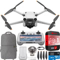 DJI Mini 3 Pro Camera Drone Quadcopter + RC Smart Controller (With Screen); 4K/60fps Video; 48MP Photo; 34min Flight Time; Tri-Directional Obstacle Sensing; Bundle w/ Deco Gear Backpack + Accessories