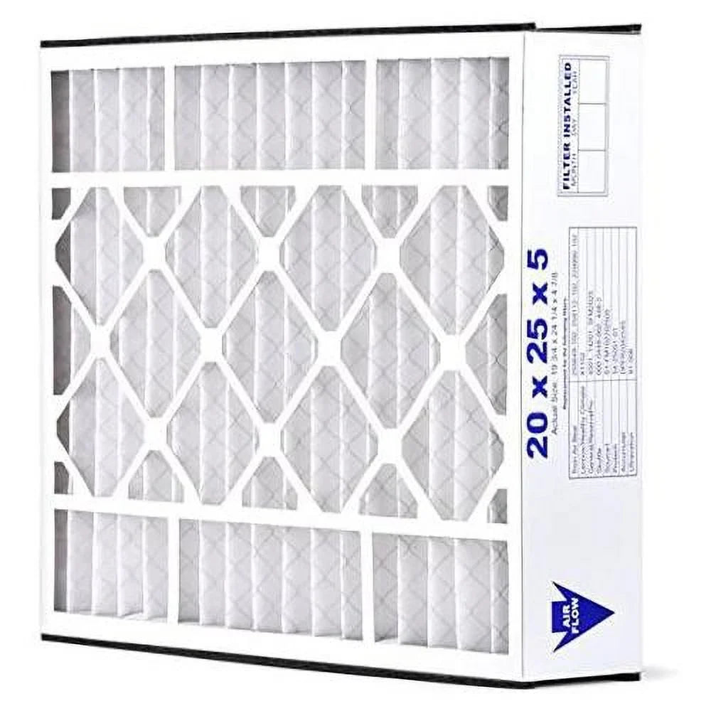 20X25x5 MERV 11 HV Furne Air Filter Replement For Skuttle 000-0448-002 000-0448-006; Allergy 2-Pk; Made In The