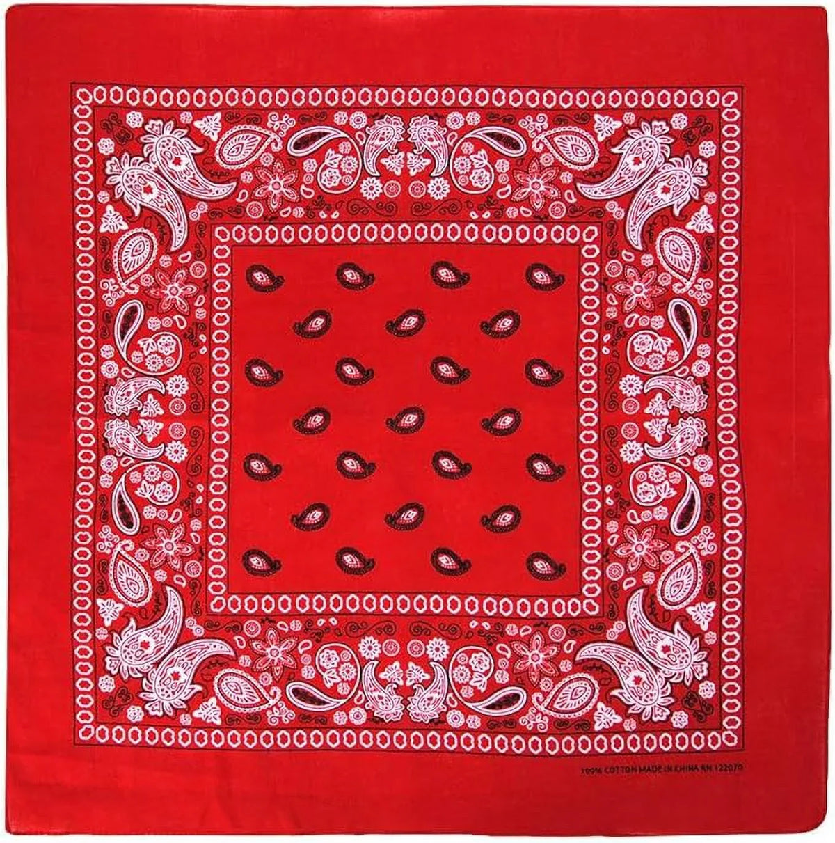 BASICO Bandanas for Men and Women 100% Cotton Bandana