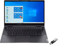 2021 LENOVO Yoga 7i 2-in-1 Laptop 14 inch FHD Touchscreen 11th Core i7-1165G7 EVO Iris Xe Graphics 12GB DDR4 512GB NVMe SSD WI-FI 6 Win 10 Pro Fingerprint Backlit Keyboard w/ Ontrend 32GB USB Drive