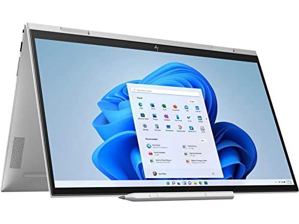 2022 HP Envy X360 15.6" FHD IPS Touchscreen 2-in-1 Laptop 11th Intel Core i7-1195G7 Iris Xe Graphics 24GB DDR4 1TB SSD Thunderbolt 4 WiFi 6 Backlit KB FP Reader Win 11 Home Stylus Pen w/ RATZK 32GB
