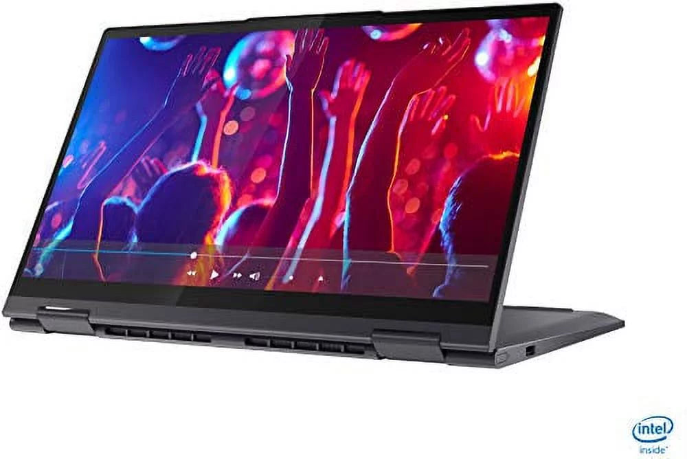 2021 LENOVO Yoga 7i 2-in-1 Laptop 14 inch FHD Touchscreen 11th Core i7-1165G7 EVO Iris Xe Graphics 12GB DDR4 512GB NVMe SSD WI-FI 6 Win 10 Pro Fingerprint Backlit Keyboard w/ Ontrend 32GB USB Drive