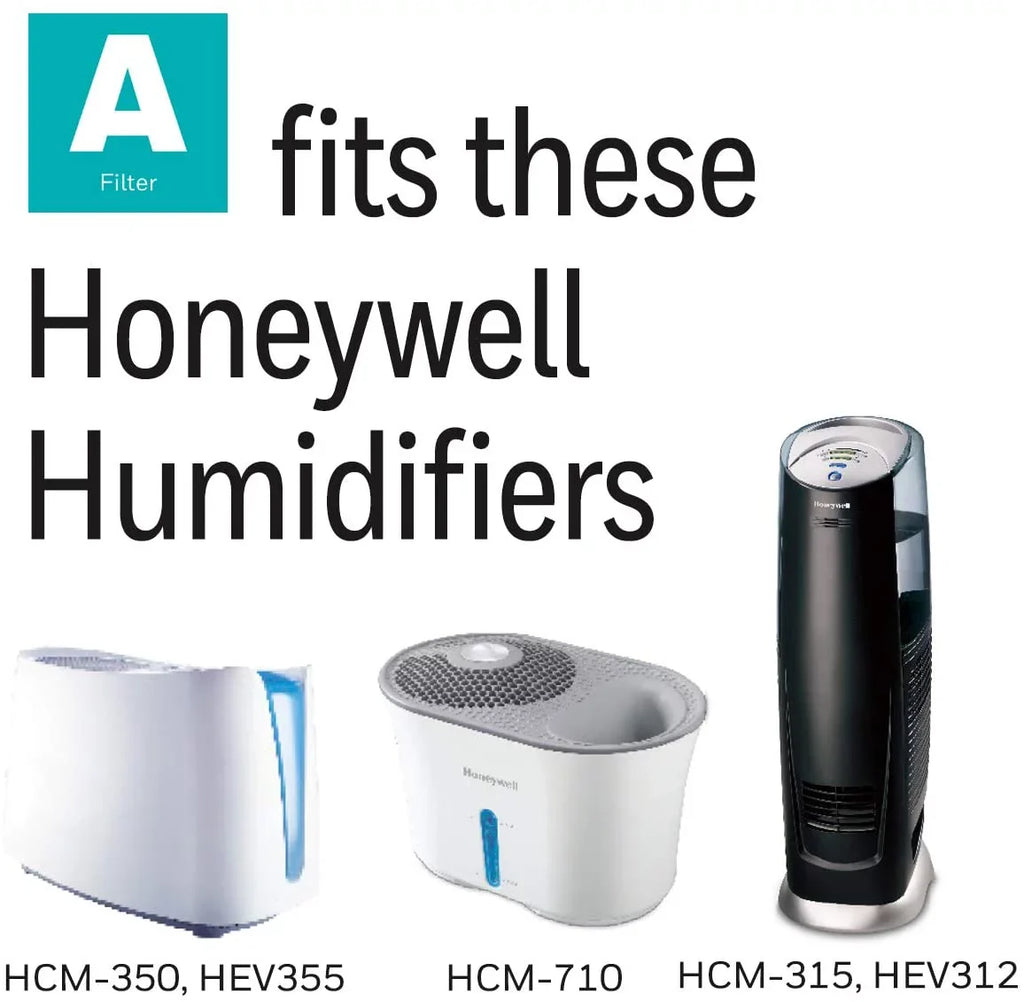 Honeywell Replacement Wicking Filter A; 3 Pack; White; 3 Count
