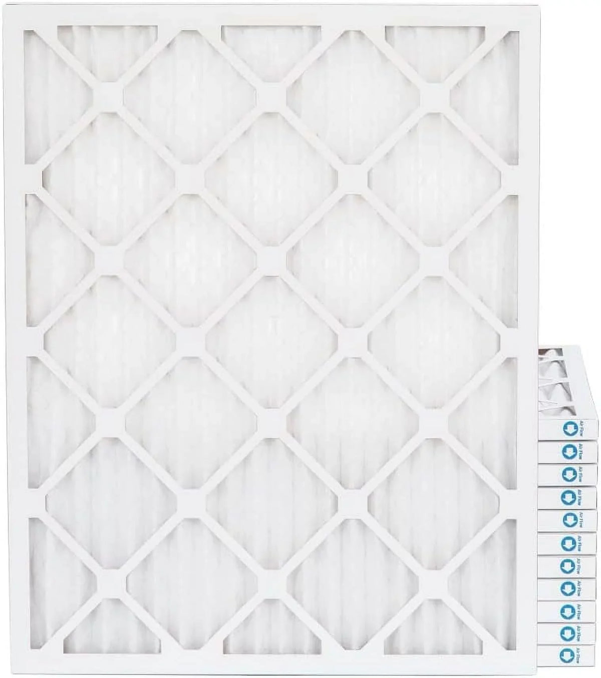 18X24x1 MERV 11; MPR 1000 Pleated Furne 1" Air Filters By Pamlico. Case Of 12. Ext Size: 17-1/2 X 23-1/2 X 3/4