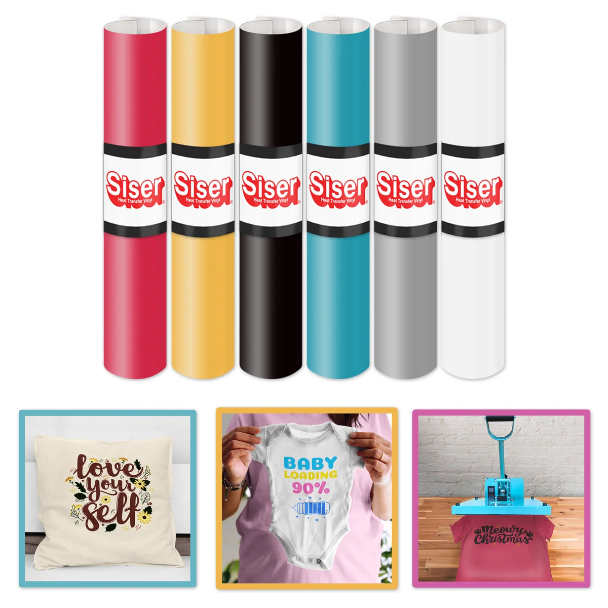 Silhouette Curio 2 w/ Advanced Blade Pack; 38 Oracal Sheets; Siser HTV