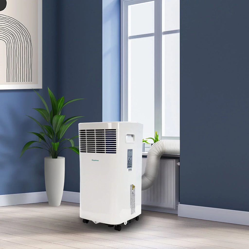 Keystone 5;000 BTU 115V Portable Air Conditioner with I Sense Remote Control for a Room up to 250 Sq. Ft.